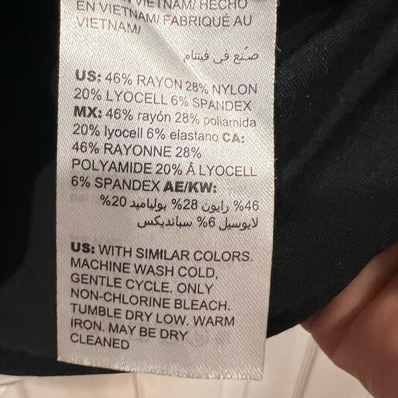 Chico’s black dressy blouse - Picture 4 of 6